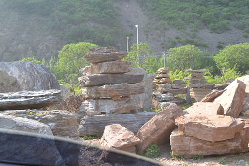 本溪富水园林材料经销处 本溪风景石批发|本溪