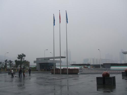 重庆科委广场不锈钢旗杆 重庆市麒玲金属加工