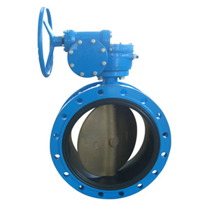 D341X蜗轮法兰式软密封蝶阀