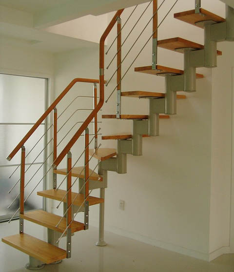 钢木楼梯