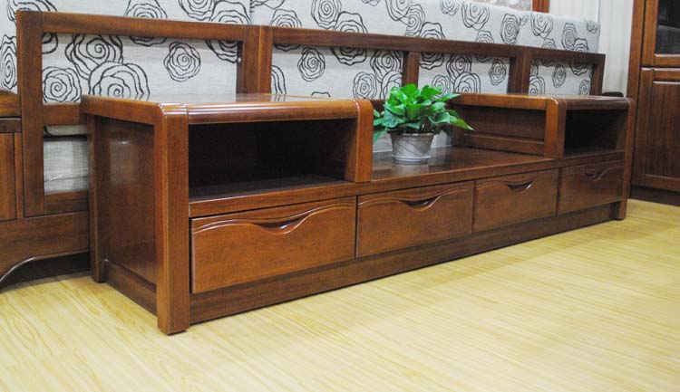 电视柜+山西实木家具