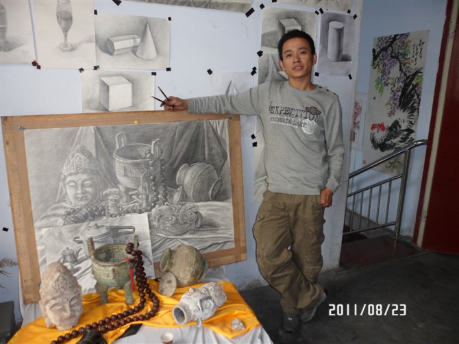 教师作品 山西美术培训学校|山西侯马美术培训